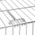 Detailansicht des Freilaufgehege Größe 144x112x60cm mit verzinkten Gittern und Sonnenschutz